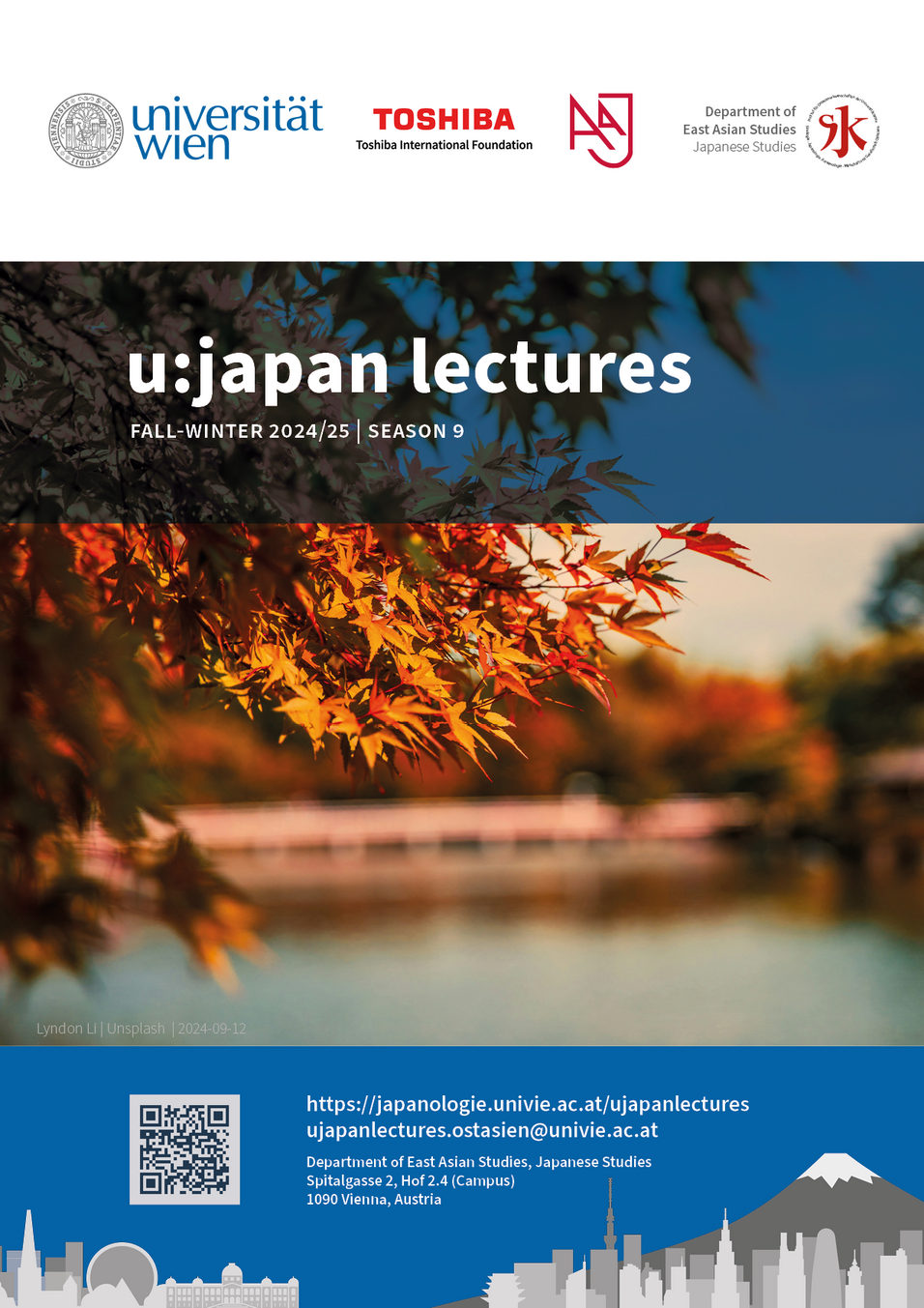 u:japan lectures | fall-winter 2024/25 | season 9 overview